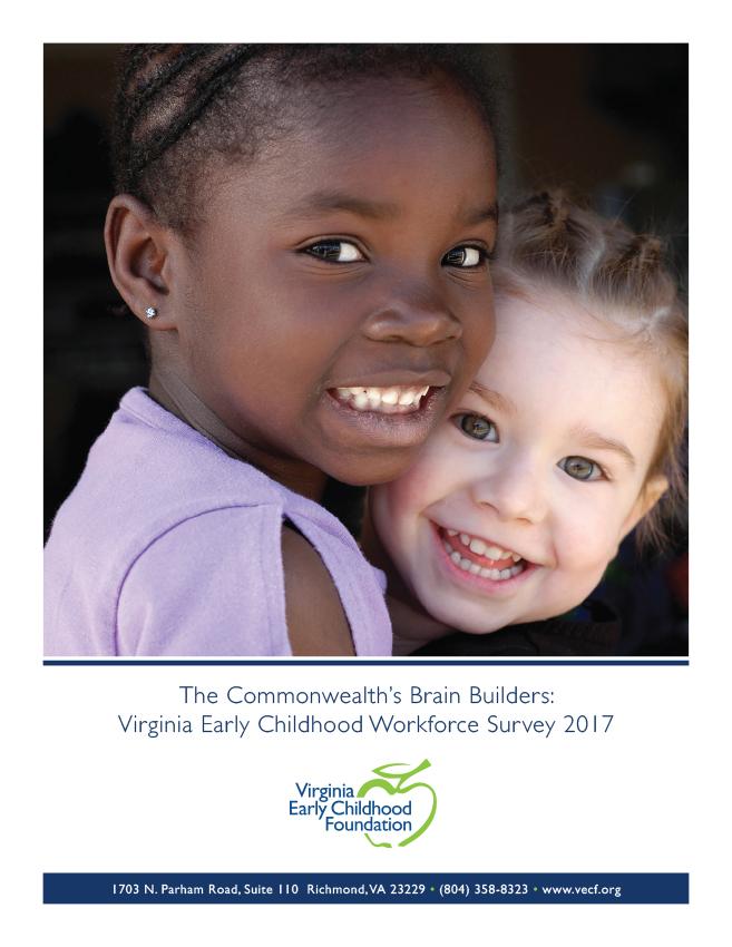 Virginia Early Childhood Workforce Survey 2017
